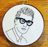 Buddy Holly, seen on Art@Steam