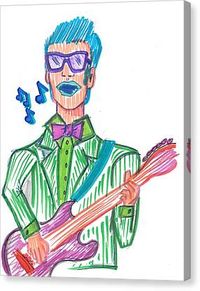 Buddy Holly - Brandi Lucas Canvas Print