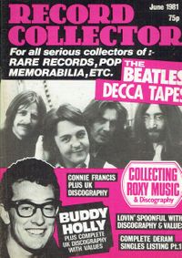 Record Collector Mag June 1981