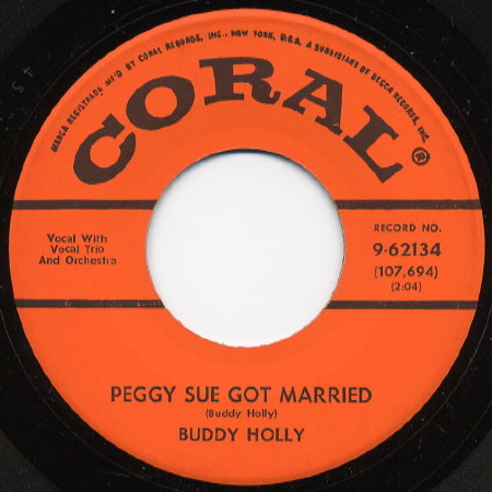 BUDDY HOLLY Peggy Sue Got Married