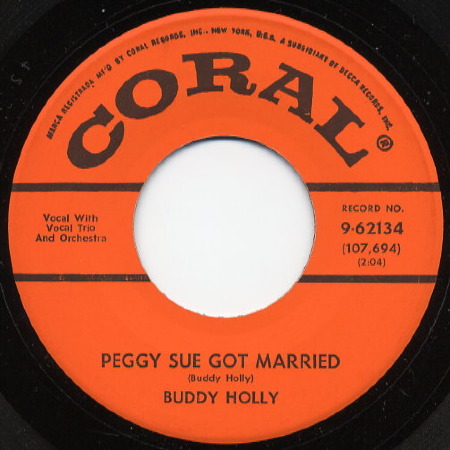 BUDDY HOLLY Peggy Sue Got Married