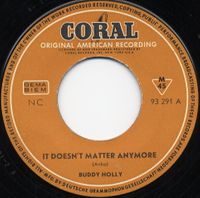 Buddy Holly - It Doesn't Matter Anymore