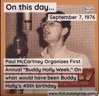 © Rockabillyhop.com about Paul McCartney's first 