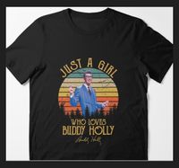 BUDDY_HOLLY_T-Shirt by RubyHills on Redbubble
