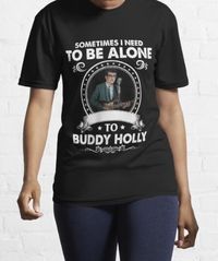 Buddy Holly T-Shirt by Ruby Hills on Redbubble