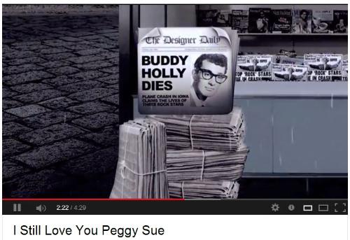 I STILL LOVE YOU PEGGY SUE - VIDEO SCREENSHOT