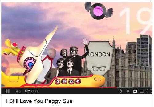 I STILL LOVE YOU PEGGY SUE - VIDEO SCREENSHOT