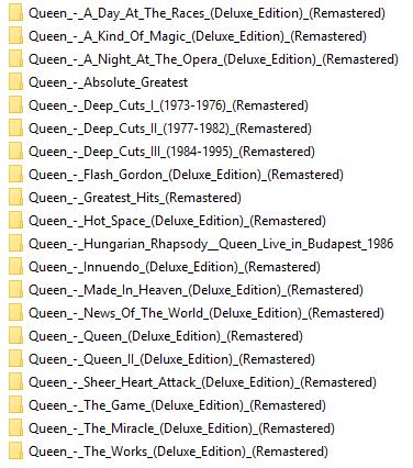 QUEEN mp.3 collection