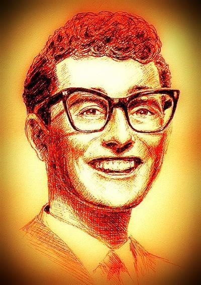 A Great Buddy Holly Painting