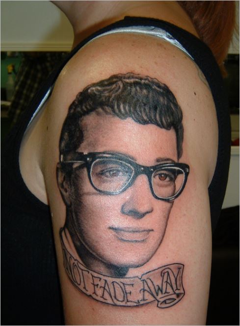 BUDDY HOLLY TATTOO