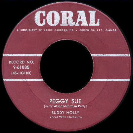 Peggy Sue BUDDY HOLLY