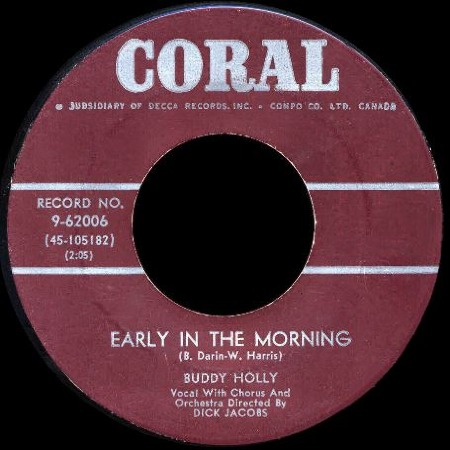 Early in the morning BUDDY HOLLY
