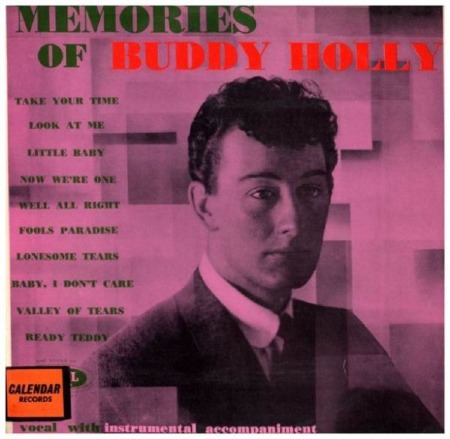 MEMORIES OF BUDDY HOLLY CALENDAR R67-6013