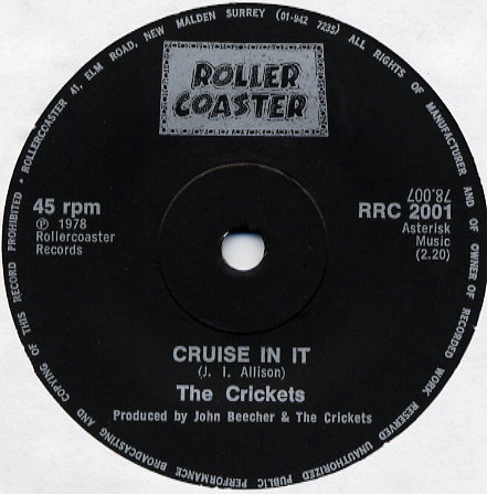 CRICKETS Cruise in it 
