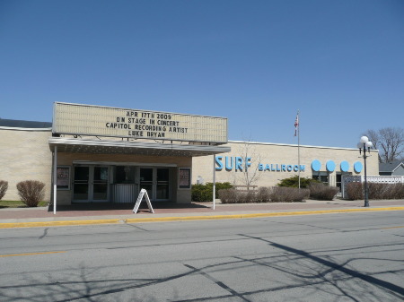 SURF BALLROOM, CLEAR LAKE IOWA, April 2009