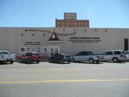 Outside the Museum in Clovis