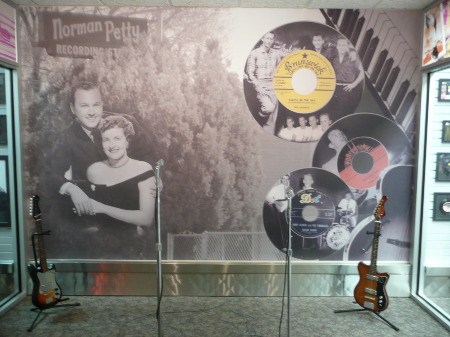 Inside the Norman & Vi Petty ROCK & ROLL MUSEUM - Clovis NM