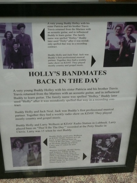 Inside the Norman & Vi Petty ROCK & ROLL MUSEUM - Clovis NM