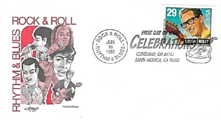 Buddy Holly Stamp
