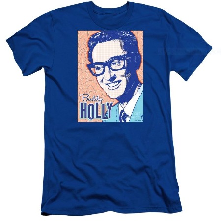 Buddy Holly Men's Pop Art T-Shirt by Jim Zahniser