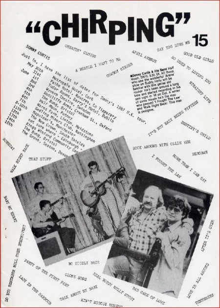 BUDDY HOLLY & THE CRICKETS FAN CLUB MAG