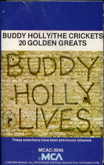Buddy Holly Cassette