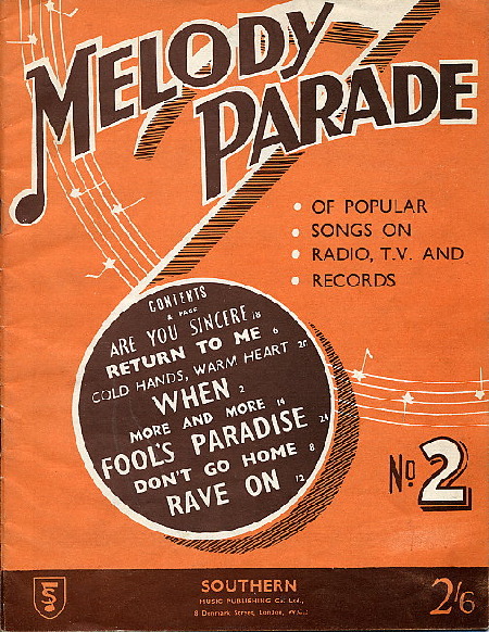 BUDDY HOLLY MELODY PARADE
