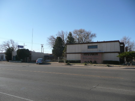 Outside the Norman Petty Studios 5