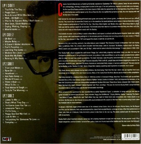THE VERY BEST OF BUDDY HOLLY AND THE CRICKETS