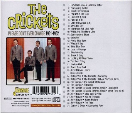 THE CRICKETS - PLEASE DON'T EVER CHANGE