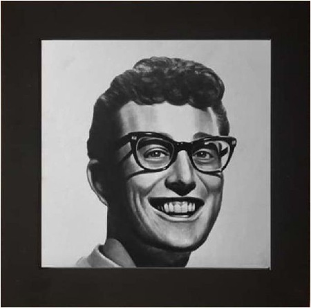Buddy_Holly_Painting_On_White_Leather