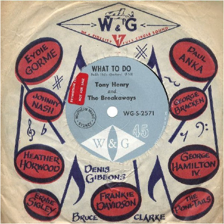 WHAT TO DO - Tony Henry and The Breakaways