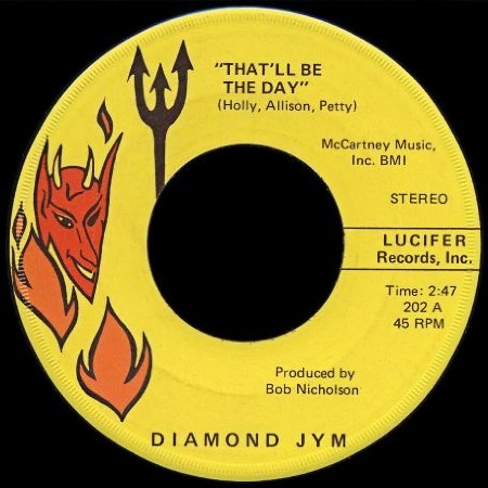Diamond Jym - That'll be the day - THE CRICKETS