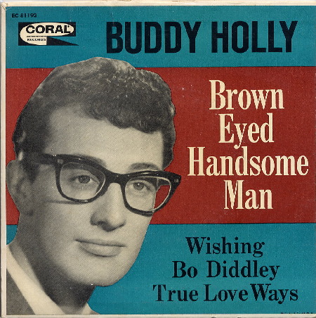 EP BROWN EYED HANDSOME MAN - BUDDY HOLLY
