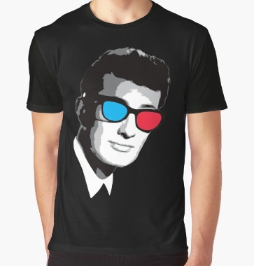 3D Buddy Holly T-Shirt