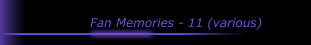 Fan Memories - 11 (various)