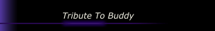 Tribute To Buddy