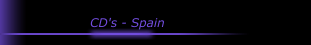 CD's - Spain