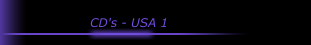 CD's - USA 1
